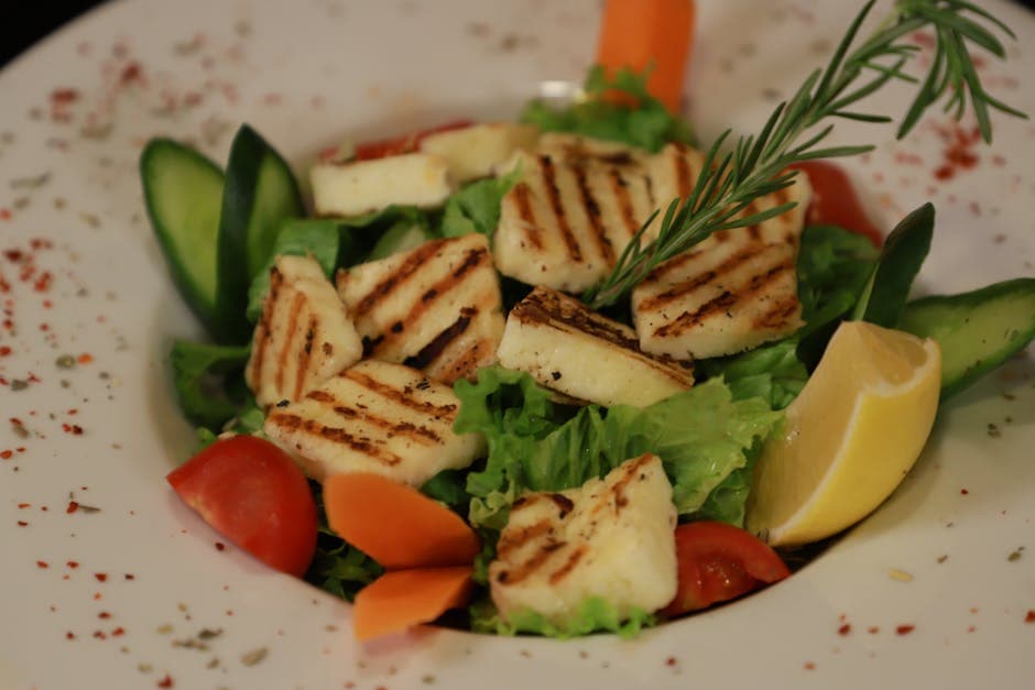 Air Fryer Halloumi